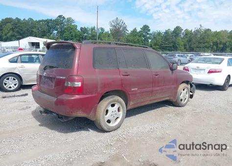 2007 Toyota Highlander Limited V6 из США, поврежденный, VIN JTEEP21A770192172